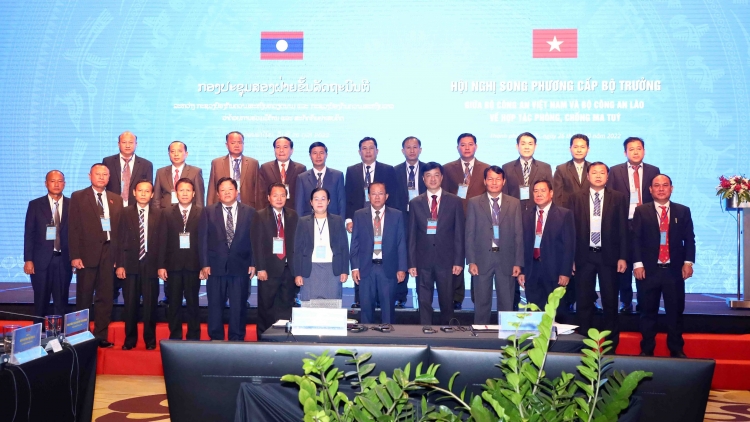 Pơrjum bàr gah kấp Ƀộ trưởng Việt Nam mờ Lào bè lơh broă bal sơndră mờ ma túy