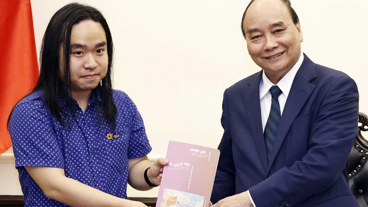 Kruanh dak Nguyễn Xuân Phúc tâm mâp nuĭh ntoh lư blău mom ta trong kan văn học