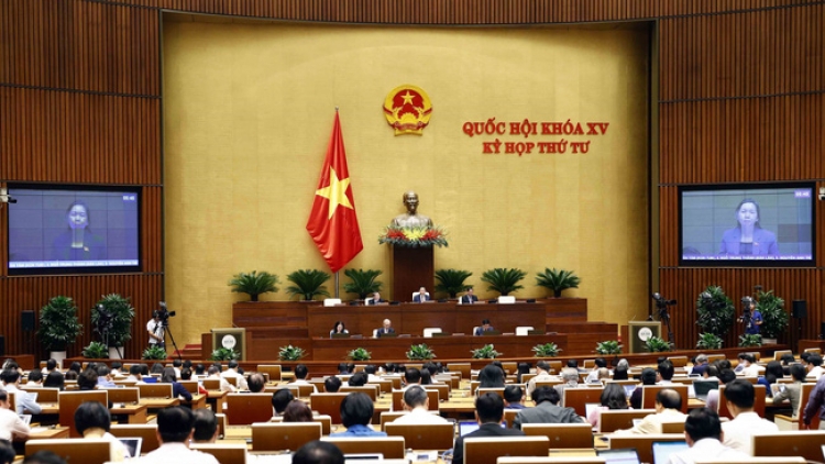 Quôk hội pơn jat tai cribơyai tàm Hìu pơrjum bè 2 jơnau rcang cih Nghị quyết 