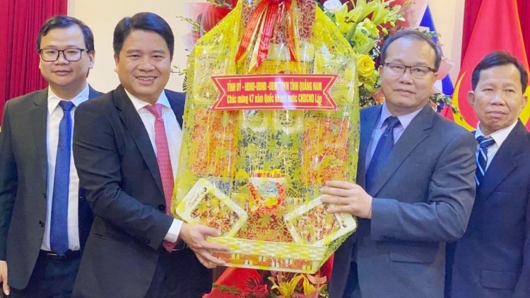 T’cooh xa nay tỉnh Quảng Nam haanh deh Quốc khánh k’tiêc k’ruung CHDCND Lào