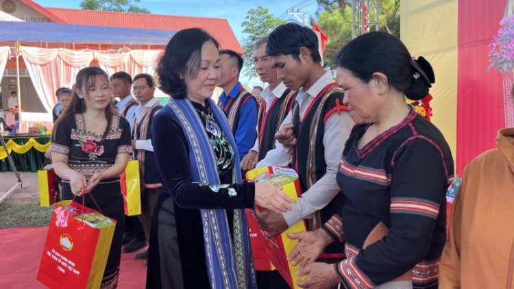 Jâ Trương Thị Mai, kăn xiâm Khu tơrŭm Tơnêi têa veăng a Hâi leh  tơrŭm tâi tâng hdroâng kuăn ngo a Gia Lai