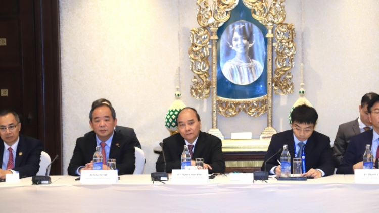 Chủ tịch nước pâh bh’rợ prá xay Cấp dal lâng Liên minh doanh nghiệp Hoa Kỳ- APEC