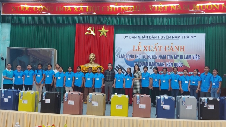 Ma nuyh pa bhrợ chr’hoong Nam Trà My, tỉnh Quảng Nam tước Hàn Quốc pa bhrợ
