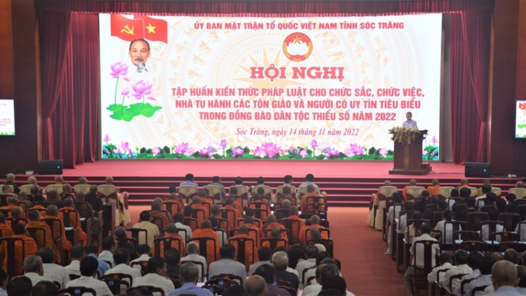 Sóc Trăng pa choom c’năl pháp luật đoọng ha đhanuôr acoon coh