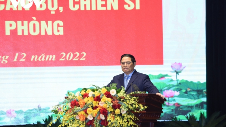 Thủ tướng Phạm Minh Chính lum, bhrợ bhiêc đhị Bộ Tư lệnh Bộ đội Biên phòng