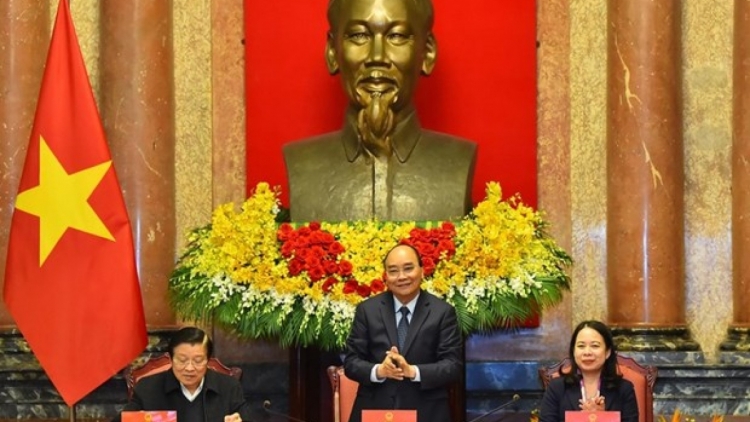 Chủ tịch nước k’đươi moon k’đhơợng bhrợ liêm nhâm lâng xay bhrợ Nghị quyết 27 đắh bhrợ pa dưr nhà nước pháp quyền XHCN