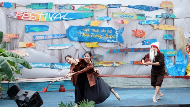 Festival Nghệ thuật ra lắp Môi trường biển Hội An 2022