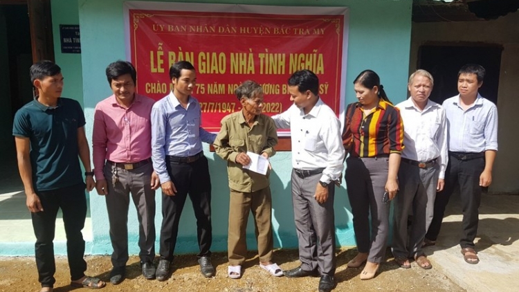 Hội Cựu chiến binh Bắc Trà My: Zooi k’nặ 30 cha năc ơy choom t’bil lơi đharựt 