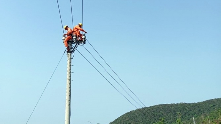 Ma mung đhị zr’lụ thuỷ điện: Đhanuôr dzợ ặt đương lêy điện