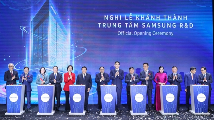 Thủ tướng k’đươi moon Samsung bhrợ t’bhứah bh’rợ k’rong bhrợ, lêy Việt Nam nắc đhị ắt bhrợ chr’nắp, bh’rợ zâp prang đắh pa dưr pa xớc zâp pr’đươi pr’dua  bha lâ