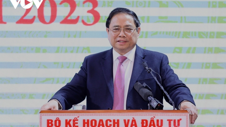Thủ tướng Phạm Minh Chính pâh Hội nghị k’rong pa zêng ngành Kế hoạch, Đầu tư lâng Thống kê