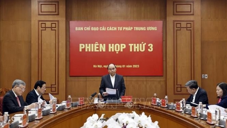 Kơdră teh đak pơgơ̆r hop akŏm mă 3 Jơnŭm pơgơ̆r Hơmet pơ-'lơ̆ng Tư phap Trung ương