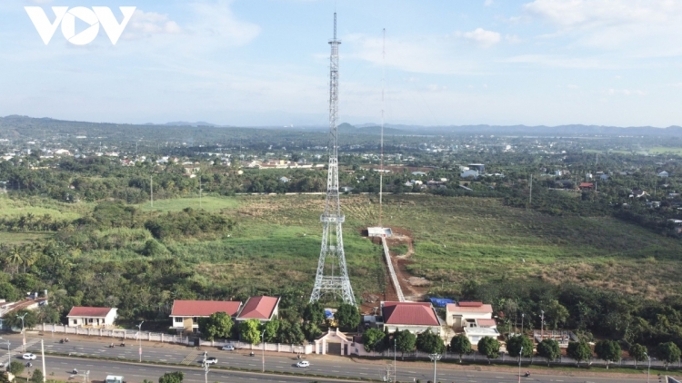 VOV pa dzooc công suất phát sóng AM zr’lụ Tây Nguyên