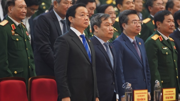 Bhiệc bhan hơnh déh 100 c’moo t’ngay n’niên Trung tướng Đồng Sỹ Nguyên