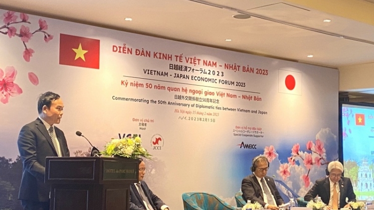 Phŏ Thủ tướng Trần Lưu Quang vang năm Hop akŏm mŭk drăm Việt Nam – Nhâ̆t 2023