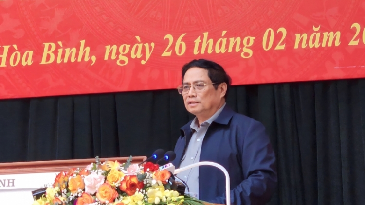 Thủ tướng Phạm Minh Chính pah kan đah kruanh rđău kan n'gor Hòa Bình