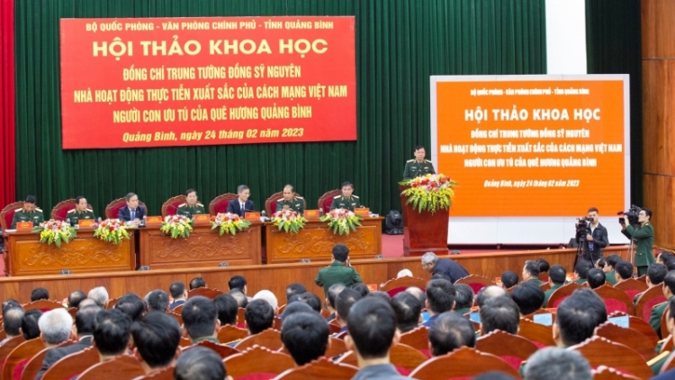 Trung tướng Đồng Sỹ Nguyên năc ma nưih pa bhrợ la lua bhriêl g’lăng âng cách mạng Việt Nam