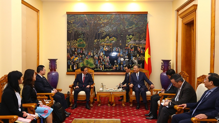 Pôa Tô Lâm, Ngế xiâm ngăn kŏng an tơdah Ngế phŏ pơkuâ Kăn sat kong têa Nhuk