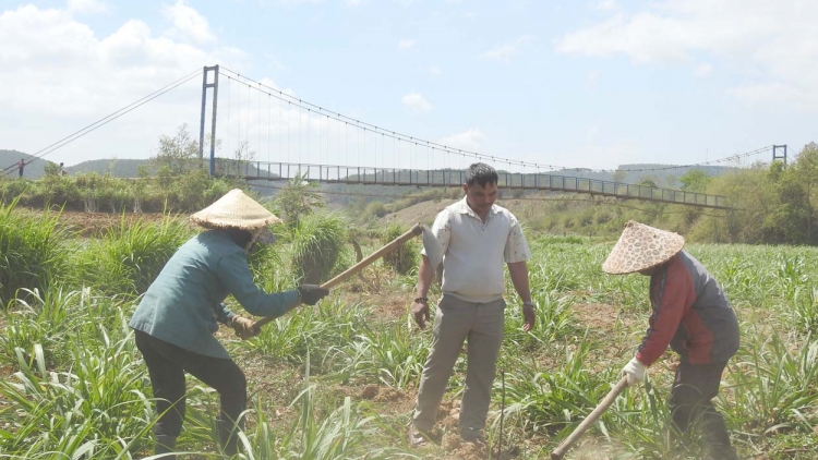 Mnuih Đảng viên ba anăp rŭ mjing đang kbâo prŏng ti Đăk Trăm