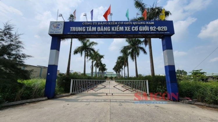 Khởi tố Phó Giám đốc lâng 2 cha năc nhân viên Trung tâm đăng kiểm coh Quảng Nam tu bh’rợ đơp hối lộ