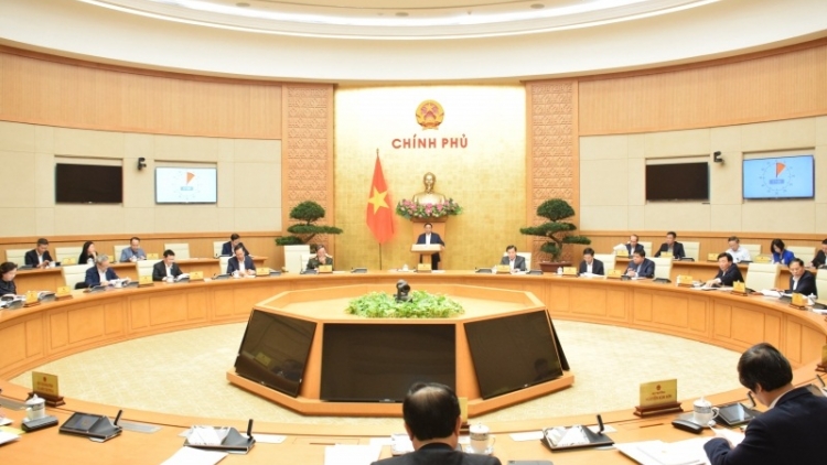 Thủ tướng Phạm Minh Chính pơgơ̆r hop akŏm Khul Kơpal teh đak kiơ̆ pơkăp ăh khei 2/2023