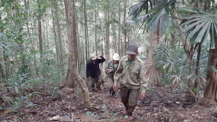 Kơdrum kong ilâng Čư̆ Mrăng Mrai (Kon Tum) mơni kô tro on chếo  