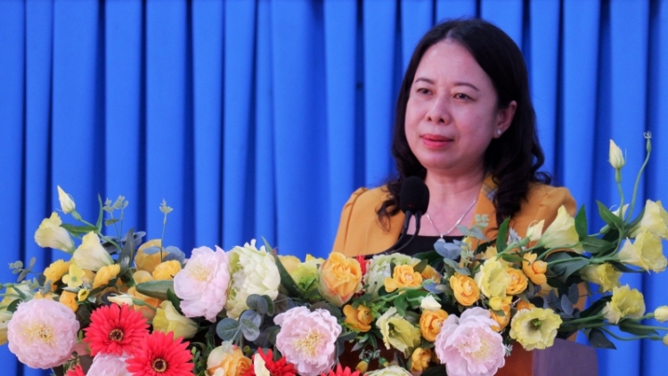 Phó Củ tịc lơgar mò Võ Thị Ánh Xuân tìp măt cau tĕ khà tàm càr An Giang