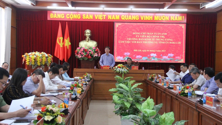 Mpôl pah kan bah Ban kinh tế Trung ương pah kan ta Dak Lak 