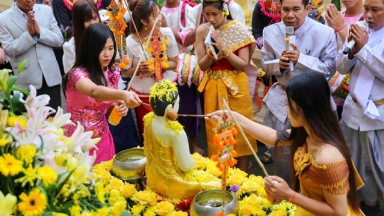  បរិយាកាសអធិកអធមត្រៀមរៀបចំបុណ្យចូលឆ្នាំប្រពៃណីឆ្នាំ២០២៣តាមវត្តនានាលើភូមិសាស្រ្តខេត្តគៀនយ៉ាង។