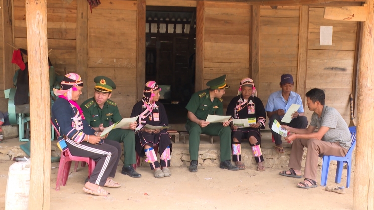 Đồn Biên phòng Huổi Luông ƀư tĭng nau Wa Hồ