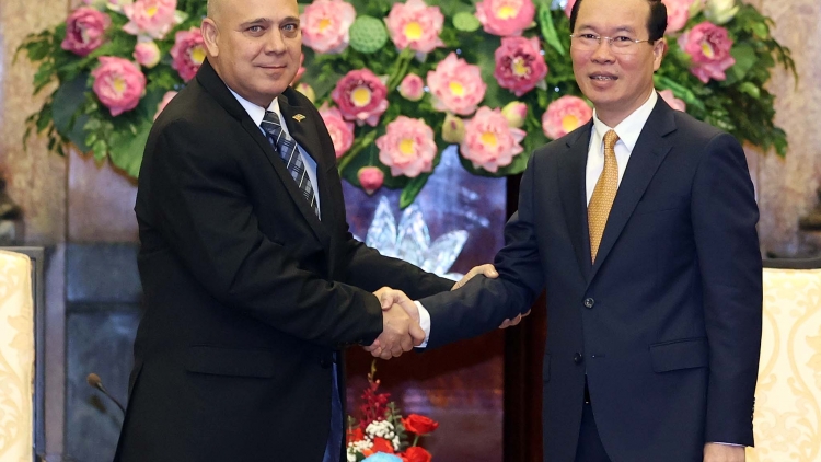 Khua lăn čar Võ Văn Thưởng drông čhưn hŏng êpul khua prŏng Đảng Cộng sản Cuba 