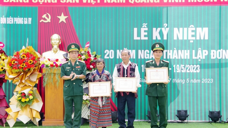 Đồn Biên phòng Ga Ry (BĐBP tỉnh Quảng Nam) hơnh deh 20 c’moo bhrợ t’vaih