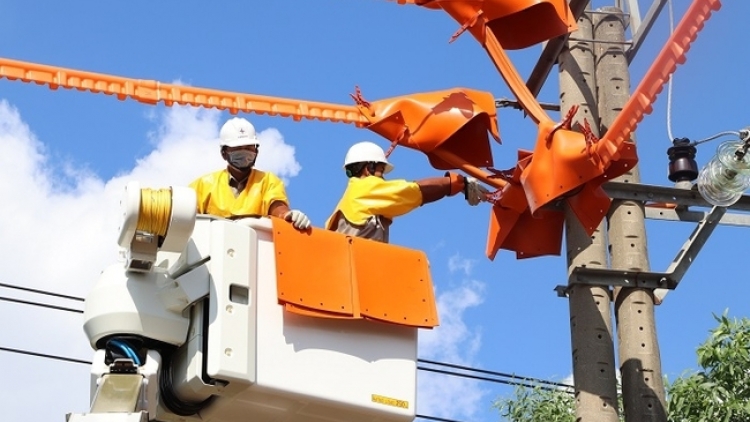 EVN vêy bha ar pa tơ pa gơi ooy UBND zâp tỉnh/thành phố k’đươi moon bhrợ k’míah điện