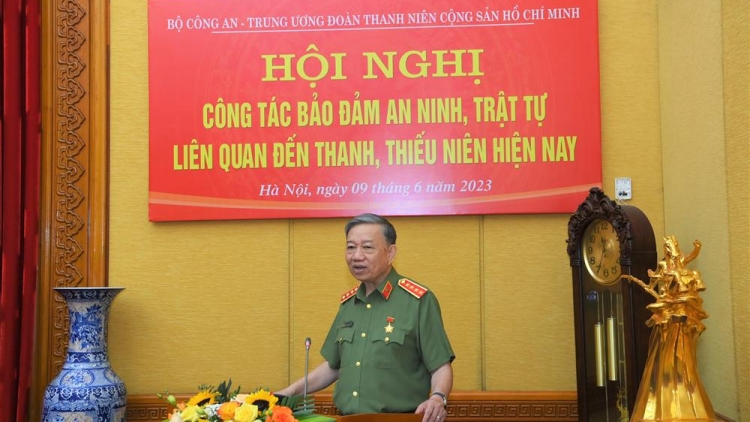 Bộ Công an bhrợ Hội nghị bh’rợ nhâm mâng râu têêm ngăn crêê tước ooy apêê ta đhâm c’mor