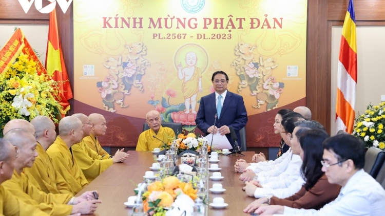 Thủ tướng Phạm Minh Chính haanh deh Đại lễ Phật đản