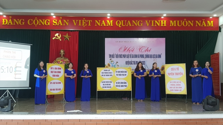Bắc Trà My (Quảng Nam): Bhrợ têng hội thi chơơc năl c’năl ooy pháp luật zêl, cha groong tr’vay tr’lin pr’loọng đong