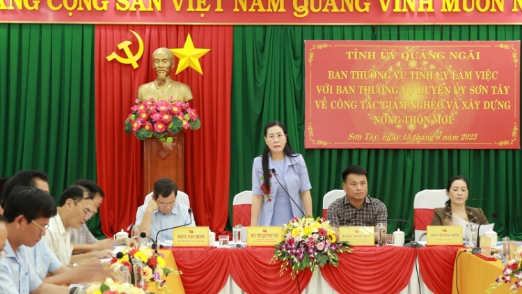 Bí thư Quảng Ngãi: Toom rơợng griing bh’rợ ton đươi chính sách pa xiêr đharựt đoọng ta bơơn râu liêm choom