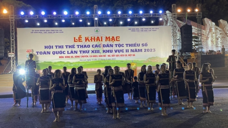 Dơ̆ pơrlòng tàp pràn să jan ală jơi bơtiàn kòn cau gùt lơgar dơ̆ XIII