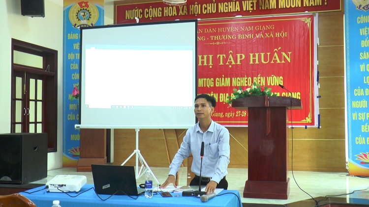 Nam Giang (Quảng Nam): Pa choom đăh bhrợ apêê Dự án âng xa nay bh’rợ pa xiêr đha rựt đanh mâng cr’chăl 2021 - 2025