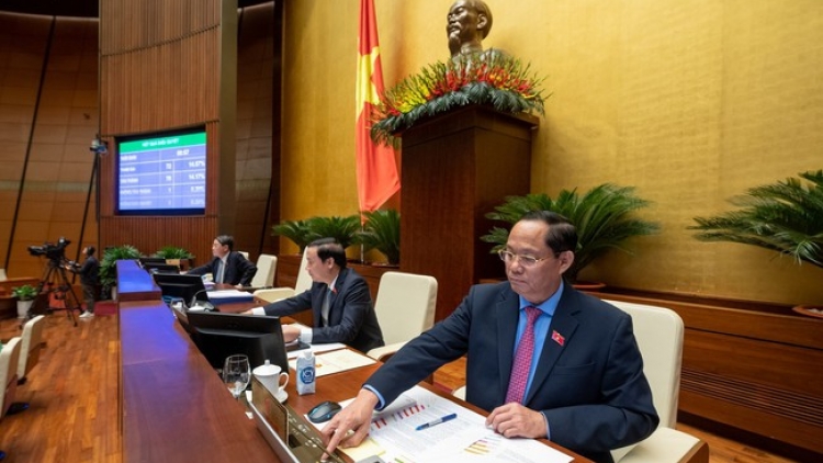 Quốc hội moon đơc biểu quyết xay moon bấc quyết sách coh g’luh 2, pr’họp thứ 5