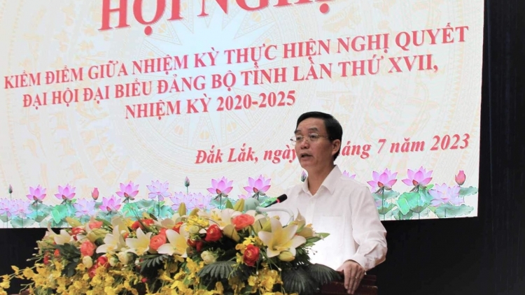 Càr Dăk Lăk: Sền wơl nggùl tơngai lơh broă lơh jat Nghị quyết Pơrjum dờng Đảng ƀộ càr dê dơ̆ XVII 