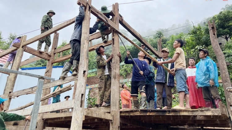 Sơn La: Tập trung khắc phục hậu quả mưa lũ ở Mường La, Sông Mã