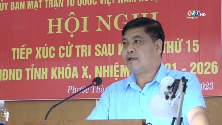 Đại biểu HĐND tỉnh Quảng Nam lưm prá lâng đhanuôr 3 chr’val k’coong ch’ngai chr’hoong Phước Sơn