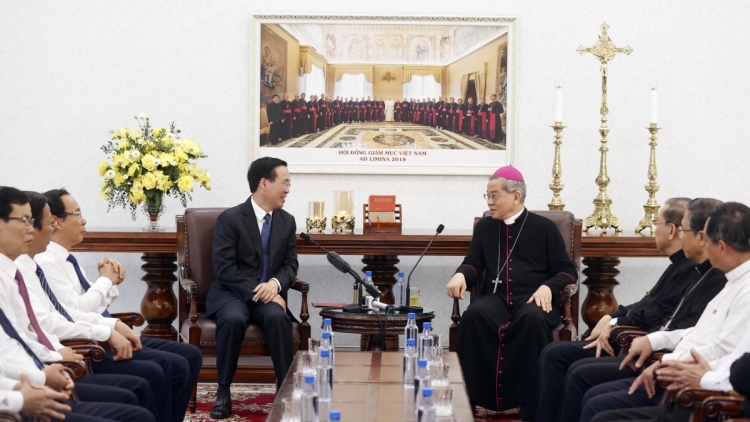 Khua lăn čar Võ Văn Thưởng nao čuă Êpul gơ̆ng bruă kiă kriê klei đăo Khop Việt Nam 