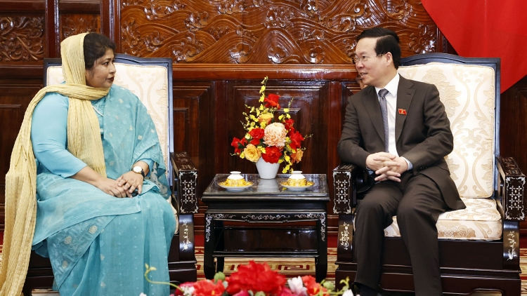 Khua lăn čar Võ Văn Thưởng drông khua bi ala knŭk kna Bangladesh 