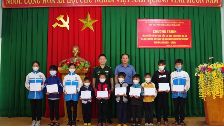 Tahen Biên phòng Dak Nông kơl an kon se ach o hăn nti tâm nkuăl n’har bri