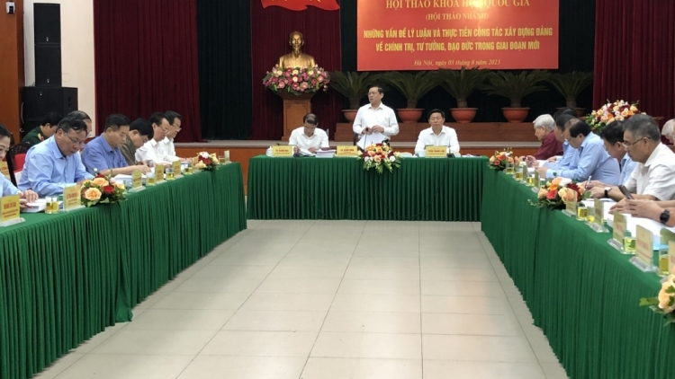 Hội thảo khoa học k’tiếc k’ruung nhánh 1 “Pazêng xa nay lý luận lâng đhr’năng lalua bh’rợ bhrợ pa dưr Đảng đăh chính trị, cr’noọ xa nay coh cr’chăl t’mêê”