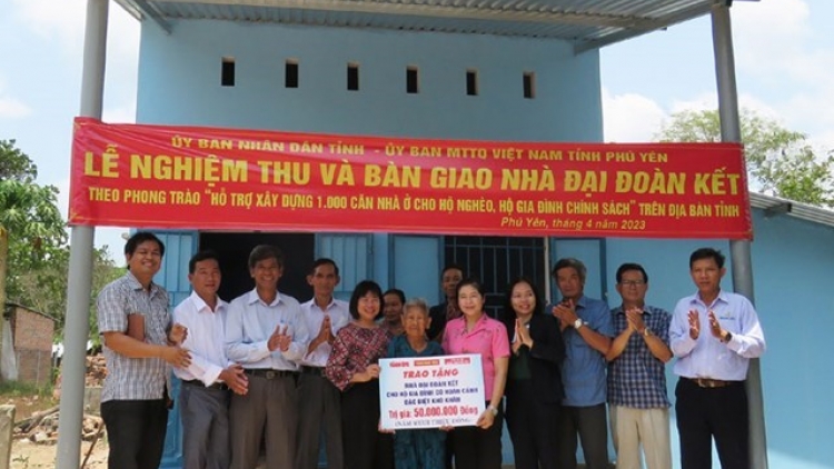 Phú Yên: Bhrợ pa dưr lâh 800 đong Đại đoàn kết đoọng ha pr’loọng đha rựt c’moo 2023