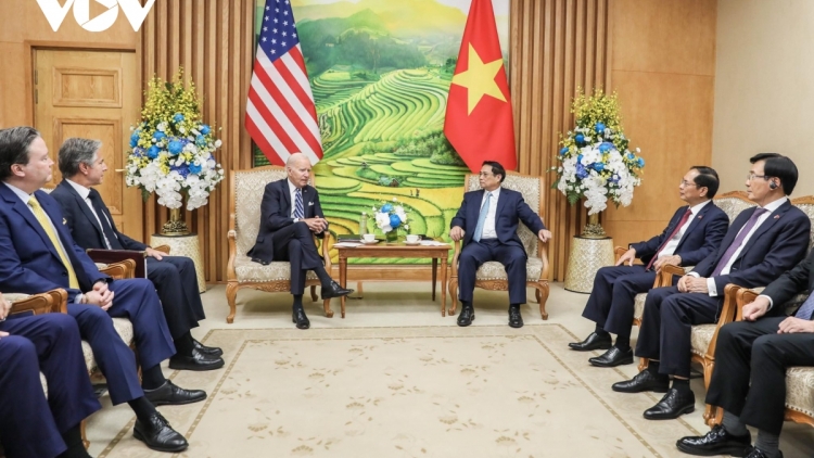 Pôa Phạm Minh Chính, Ngế pro xiâm hnê ngăn Chin phuh tơpui tơno ƀă pôa Joe Biden, Kăn xiâm pơkua kong têa Mih