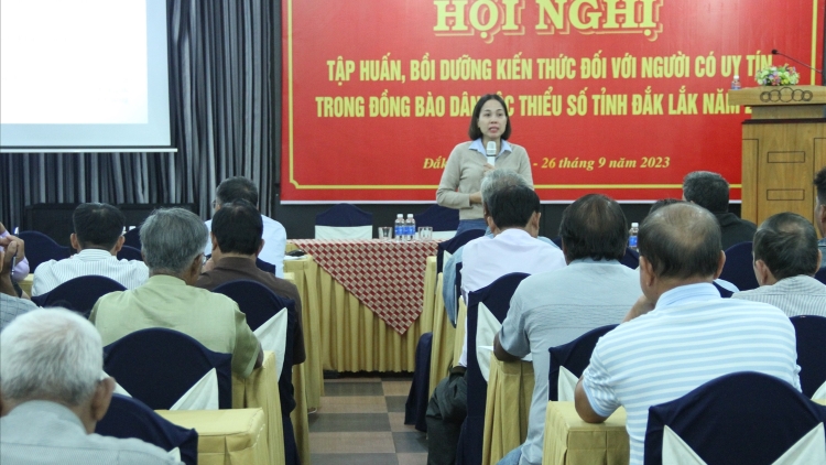 Đắk Lắk: Pa choom c’năl đoọng ha ma nuyh bấc ngai chăp